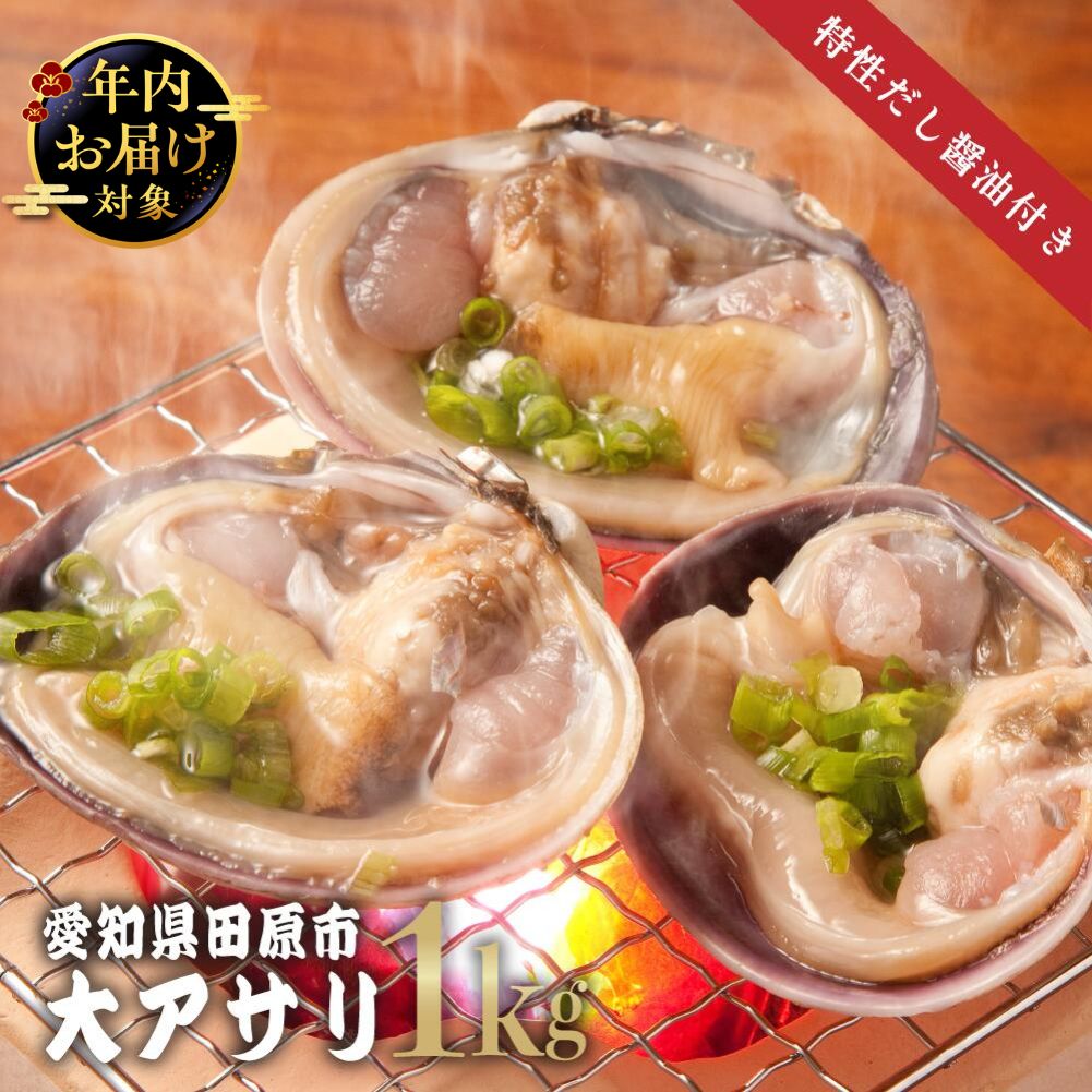 26位! 口コミ数「27件」評価「4.37」《年内にお届け》三河湾産 天然 大アサリ 約1kg CAS冷凍 特製だし醤油付き あさり 国産 アサリ 愛知県 田原市 大あさり 砂抜き 海鮮 魚介類 魚介 貝 冷凍 人気