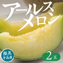 【ふるさと納税】【先行予約】アールスメロン 2玉 入りメロン アールスメロン フルーツ 果物 愛知県 田原市 渥美半島 お取り寄せ ギフト 贈り物 プレゼント ...