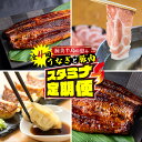 【ふるさと納税】渥美半島の恵み スタミナ 定期便 4回 ( うなぎ / 豚肉 / 餃子 / うなぎ) 惣菜 4ヶ月 魚 鰻 ウナギ 蒲焼 豚 ポーク 丼 ブラン...