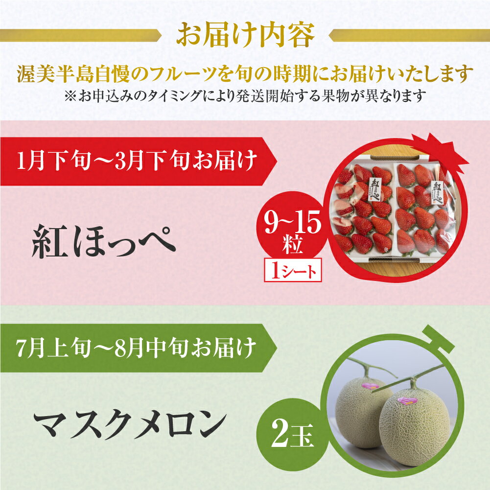 【ふるさと納税】 先行予約 メロン・イチゴ定期便 全2回 メロン 数量限定 渥美半島 伊良湖潮風育ち 田原市 お取り寄せ 産地直送 送料無料 どうまい ド甘い