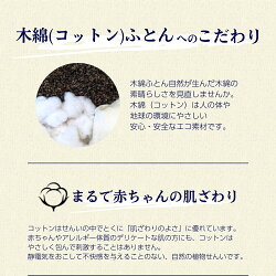 【ふるさと納税】オーガニックコットン 敷ふとん シングルロング 画像2