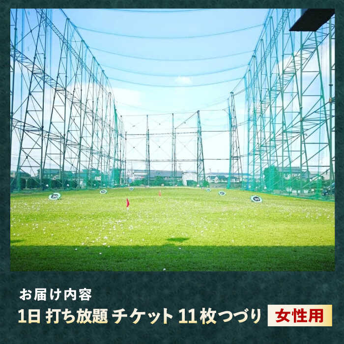 【ふるさと納税】ゴルフ 打ち放題チケット 女性用 練習場 打ちっぱなし 練習用 スポーツ 愛西市/バーディゴルフ[AEBA002]