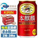 【ふるさと納税】【毎月定期便】キリン 本麒麟 350ml 48本 (2ケース)全3回【4062062】