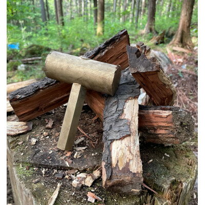 真鍮ハンマー 小(brass hammer small)