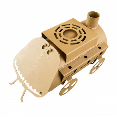 【ふるさと納税】『焼却炉の鈴木工業』 薪ストーブ D-51ロクマル 色:ベージュ【1580117】