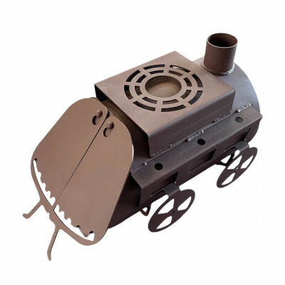 【ふるさと納税】『焼却炉の鈴木工業』 薪ストーブ D-51ロクマル 色:パープル【1580161】