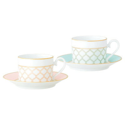 36位! 口コミ数「0件」評価「0」ノリタケ【エターナルパレス】カップ&ソーサー ペア(色変り)【1645282】