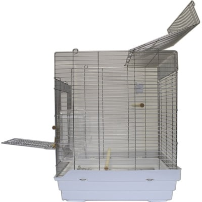 【ふるさと納税】HOEIの鳥かご　ステンレス大型手のりケージ　465オカメステンレス【1136627】