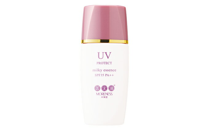 【ふるさと納税】UVプロテクト ミルキィ エッセンス 【美容グッズ スキンケア スキンケア 乳液 化粧品 コスメ 日焼け対策 日焼け止め 紫外線 紫外線対策 夏 夏コスメ オールシーズン お出かけ 対策 外出 家の中 日本製】