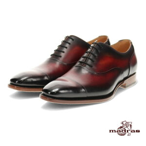 【ふるさと納税】madras(マドラス)紳士靴 M777 バーガンディー 25.0cm【1374896】