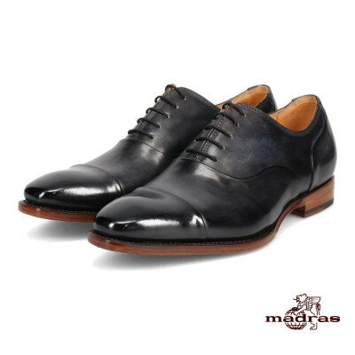 【ふるさと納税】madras(マドラス)の紳士靴 ダークグレー 26.0cm M777【1375448】