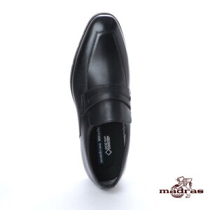 【ふるさと納税】madras Walk(マドラスウォーク)の紳士靴 ブラック 25.0cm MW5633S【1394348】