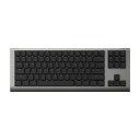 【ふるさと納税】ZENAIM 1.9mmストローク 無接点磁気検知方式 キーボード TKLサイズ US配列 黒色【1632873】