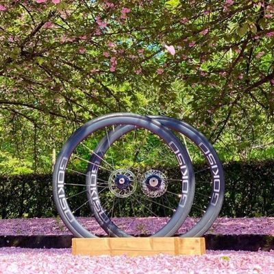 【ふるさと納税】GOKISO スルーアクスル用ディスクブレーキホイールセット 工芸品 装飾品 ハブ ジュラルミンボディ 複雑な形状 シャフト 高強度 チタン合金