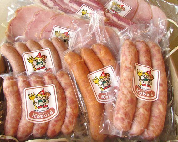 【ふるさと納税】 ハム工房コボルト ギフトAセット / スライス ベーコン フランク ウインナー 詰合せ 送料無料 愛知県 No.087