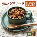 【ふるさと納税】夢みるグラノーラ【200g×1袋】国産大豆100%使用! グラノーラ 朝食 リアル 大豆ミート おからパウダー おとうふ工房いしかわコラボ 高た...