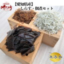 【ふるさと納税】 岬だよりの【愛知県産】しらす・佃煮セット【配送不可地域:離島】