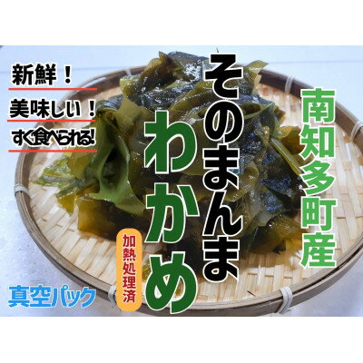 17位! 口コミ数「0件」評価「0」真空そのまんまわかめ【配送不可地域：離島】【1283201】