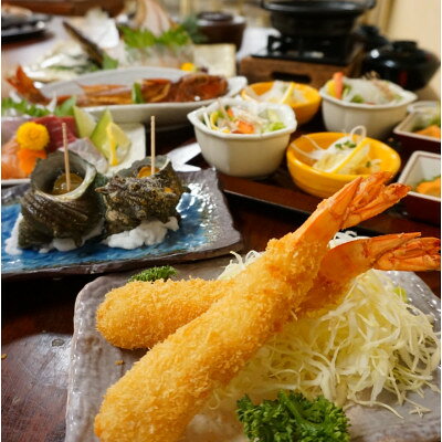 【ふるさと納税】 まるは本館(豊浜漁港前)　おまかせ2名様コースお食事券 エビフライ 海鮮 食堂 海の幸 チケット 観光 旅行 レジャー 愛知県 南知多町 人気 おすすめ f234451-minamichita-10000486 愛知県南知多町 サンプル画像2