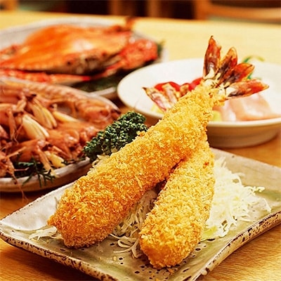 【ふるさと納税】 まるは食堂旅館 ペア 食事券 知多牛 陶板焼き 活造り付き コース ( ふるさと納税 まるは ふるさと納税 食事券 海鮮 魚 牛肉 ふるさと納税 エビフライ まるは食堂 旅館 南知多 豊浜 本店 ) 愛知県 南知多町 f234451-minamichita-10000042 愛知県南知多町 サンプル画像3