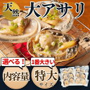 【ふるさと納税】 容量 選べる 約1~4kg 天然 大あさり 特大サイズ 半割り 冷凍 タレ付 岬だより ( 海鮮 新鮮 大アサリ バーベキュー 貝 かい オオ...