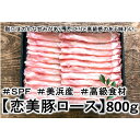 【ふるさと納税】1.6キロ!の【しゃぶしゃぶ】ブランド豚【SPF豚肉】【恋美豚】【しゃぶしゃぶ】2種の食べ比べ味わいセット※北海道・沖縄・離島の方は量が異なりますので、下記内容量欄で確認してください。