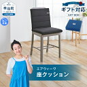 【ふるさと納税】【ギフトBOX仕様】エアウィーヴ 座クッション (カラー : ブラック ) クッション 座布団 洗える 洗濯できる 椅子 クッション 背もたれ ...