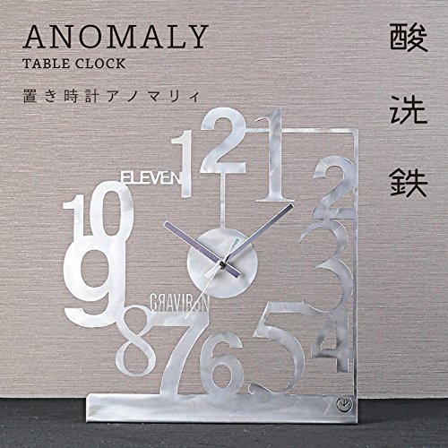 6位! 口コミ数「0件」評価「0」GRAVIRoN Anomaly 置き時計 酸洗鉄 （幸田町寄付管理番号1910）