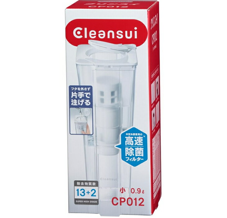 24位! 口コミ数「4件」評価「4.5」クリンスイポット型浄水器 CP012（0.9Lコンパクトモデル） （幸田町寄付管理番号1910）