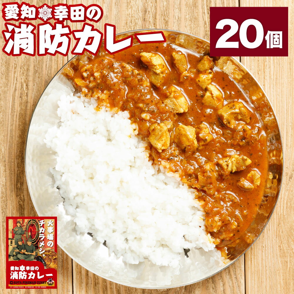 14位! 口コミ数「0件」評価「0」幸田消防カレー 200g×20個 20食セット カレー レトルトカレー レトルト ご当地カレー 小麦粉不使用 豚肉 惣菜 常温保存 保存食 ･･･ 