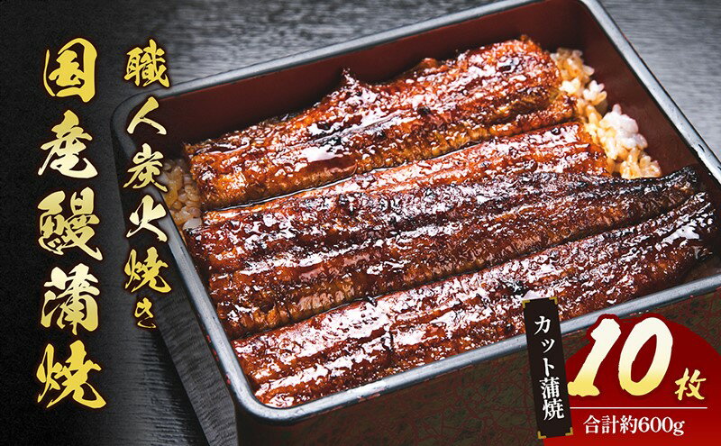 【ふるさと納税】うなぎ 国産 手焼き蒲焼カット10枚セット[うなぎ蒲焼き 炭火焼 たれ 鰻 蒲焼 鰻蒲焼 ウナギ ギフト 贈り物 うな丼 鰻丼 グルメ ご褒美 簡単調理 冷凍 真空 丑の日]