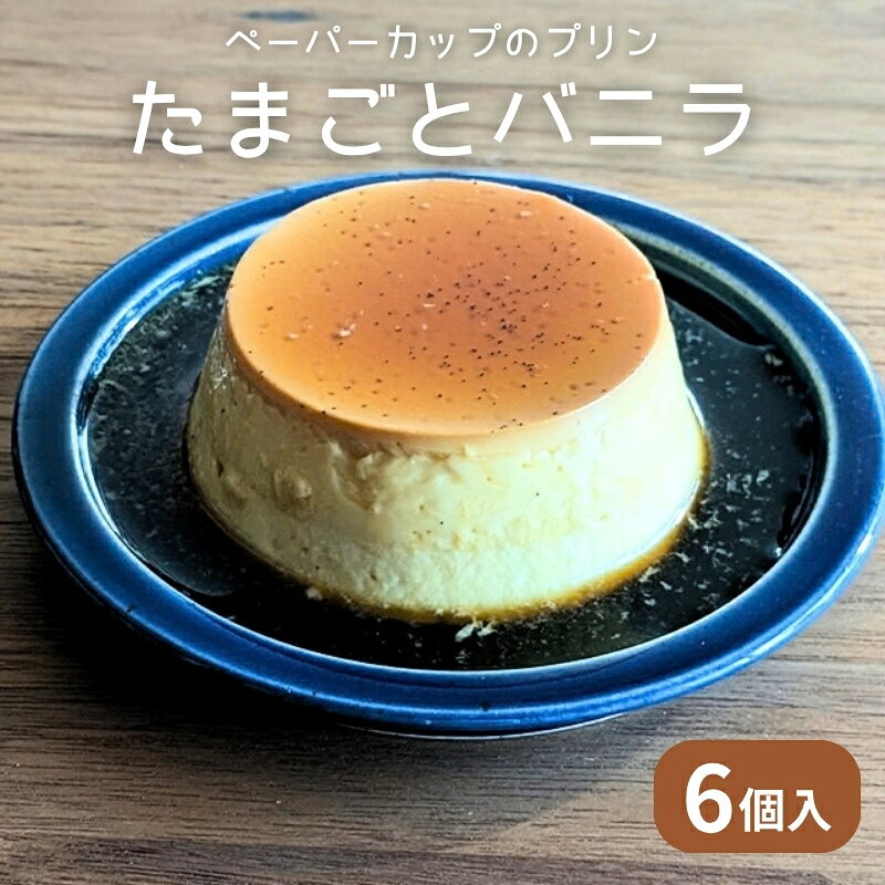 たまごとバニラBOX6 プリン スイーツ お菓子 おやつ デザート