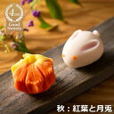 【ふるさと納税】ずーっと、眺めていたくなりますが、お早目にお召し上がりください。「夢菓子工房ことよ」季節の練り切り菓子 秋篇10個【 スイーツ 和菓子 練切 練...