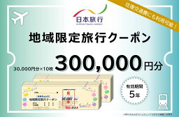 【ふるさと納税】日本旅行地域限定旅行クーポン 300,000円分