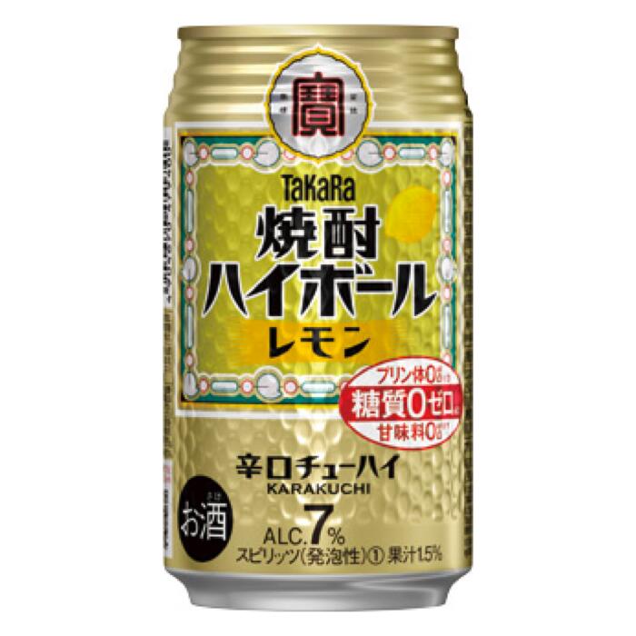 58位! 口コミ数「0件」評価「0」宝焼酎ハイボール　レモン 350ml缶 　24本　タカラ　チューハイ