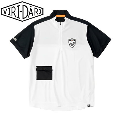 再生ポリエステル使用 サステナブル・ゴルフウェア・ブランド VIRI-DARI (ヴィリダリ) GOLFのウェア 吸水・速乾・UVケア メンズ