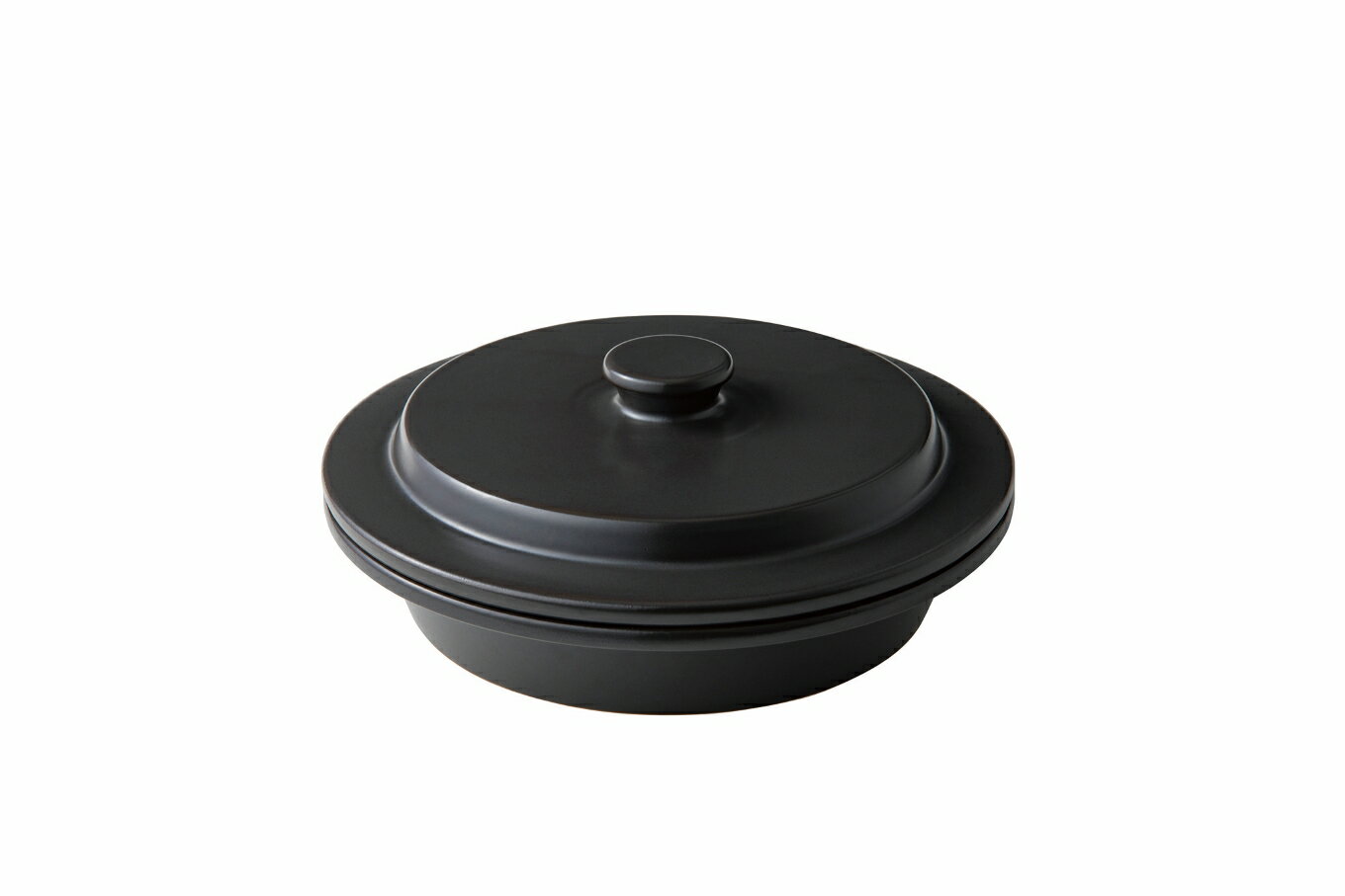 【ふるさと納税】PETARI Shallow Pot 24cmG.M.P 【 グッドデザイン賞受賞 陶器製 万能調理土鍋 鍋 土鍋 平鍋 浅鍋 電子レンジ可 キッチン雑貨 新生活 ギフト プレゼント 三重県 四日市市】