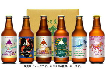 883　伊勢角屋麦酒　限定醸造ビールを含むお任せ6種6本セット