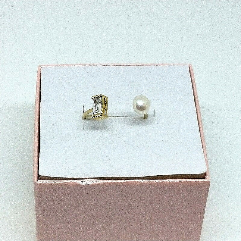2199 真珠リング・バケットカットG（淡水本真珠・ボタン） 贈り物 かわいい カジュアル エレガント アクセサリー
