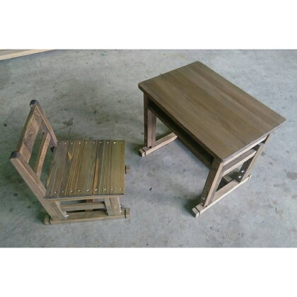 木製児童用机椅子セット【限定150セット／年】