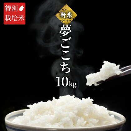 夢ごこち（特別栽培米）10kg（新米予約9月以降発送） 三重県産 米 ユメゴコチ ゆめごこち こめ 精米 令和6年産 令和六年産 ふっくら もちもち モチモチ 粘り 有機肥料