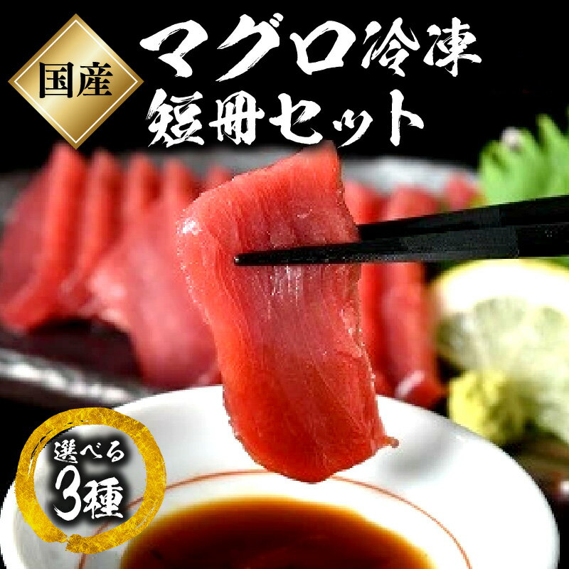 国産マグロ冷凍短冊セット