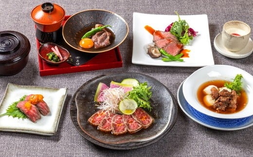 【ふるさと納税】〈東京都 銀座〉銀座「花蝶」松阪牛肉づくしランチペアお食事券【株式会社フードワークス】 招待券 チケット 結婚記念日 デート お祝い 松阪牛 松坂牛 牛肉 ブランド牛 高級 和牛 日本三大和牛 国産 まるよし 外食 中央区銀座 東銀座駅その2