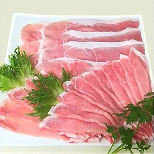 【ふるさと納税】鈴峰山麓鈴鹿豚 ロース肉・モモ肉薄切り(各500g入り) 【ふるさと納税】鈴峰山麓鈴鹿豚 ロース肉・モモ肉薄切り(各500g入り)