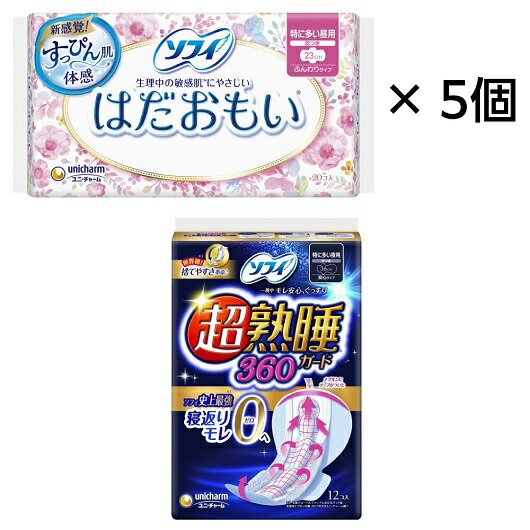 輝く女性応援セット(昼夜ふんわりタイプ)/ユニチャーム ユニ・チャーム 生理用品