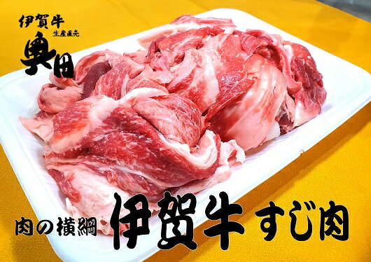 【ふるさと納税】奥田ブランド伊賀牛スジ肉　3kg