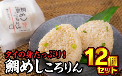 鯛めしころりん　90g × 12個セット　ME-4