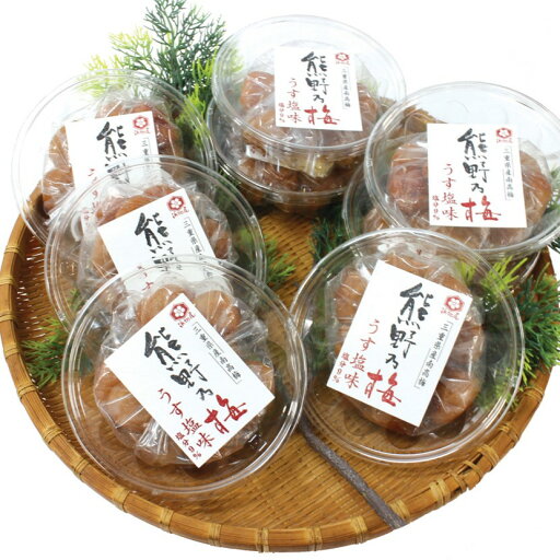 【ふるさと納税】 梅干し 熊野乃梅 うす塩 小分け 8パックセット 160g×8 三重 熊野市 【ふるさと納税】 梅干し 熊野乃梅 うす塩 小分け 8パックセット 160g×8 三重 熊野市