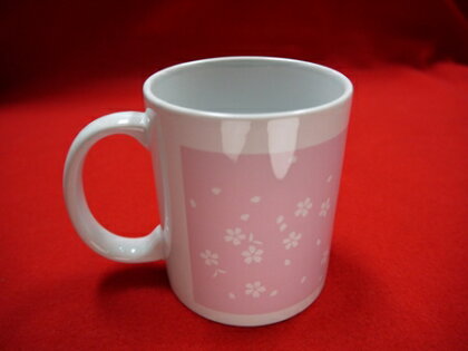 「熊野桜」100年ぶりの新種をモチーフにしました!【クマノザクラのマグカップ:1個】
