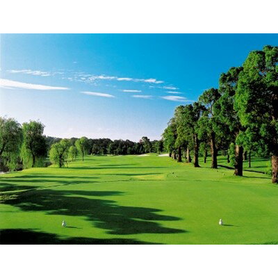 【ふるさと納税】涼仙ゴルフ倶楽部ゴルフプレー券　平日限定ランチ付き2名様【1201290】